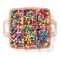 Jewelry Making Kit - 1000 Multi-Shaped Beads with Clasps and Beading String, Organized Storage Case, Ages 6 and Up